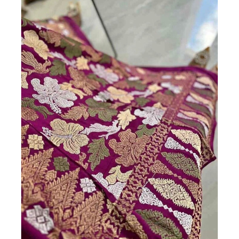 kamben lembaran bordir