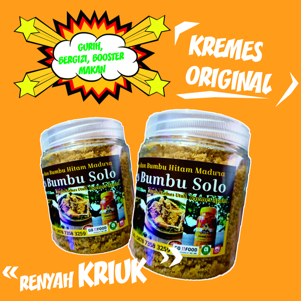 

Kremesan Resto Ayam Kremes Bumbu Solo (AKBS) KREMES GURIH RASA AYAM