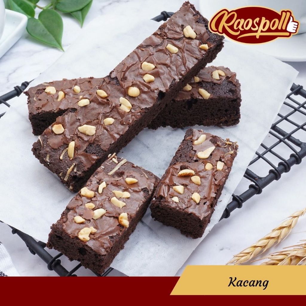 

Brownies Bar Brownis Panggang Batang Kacang 35gram