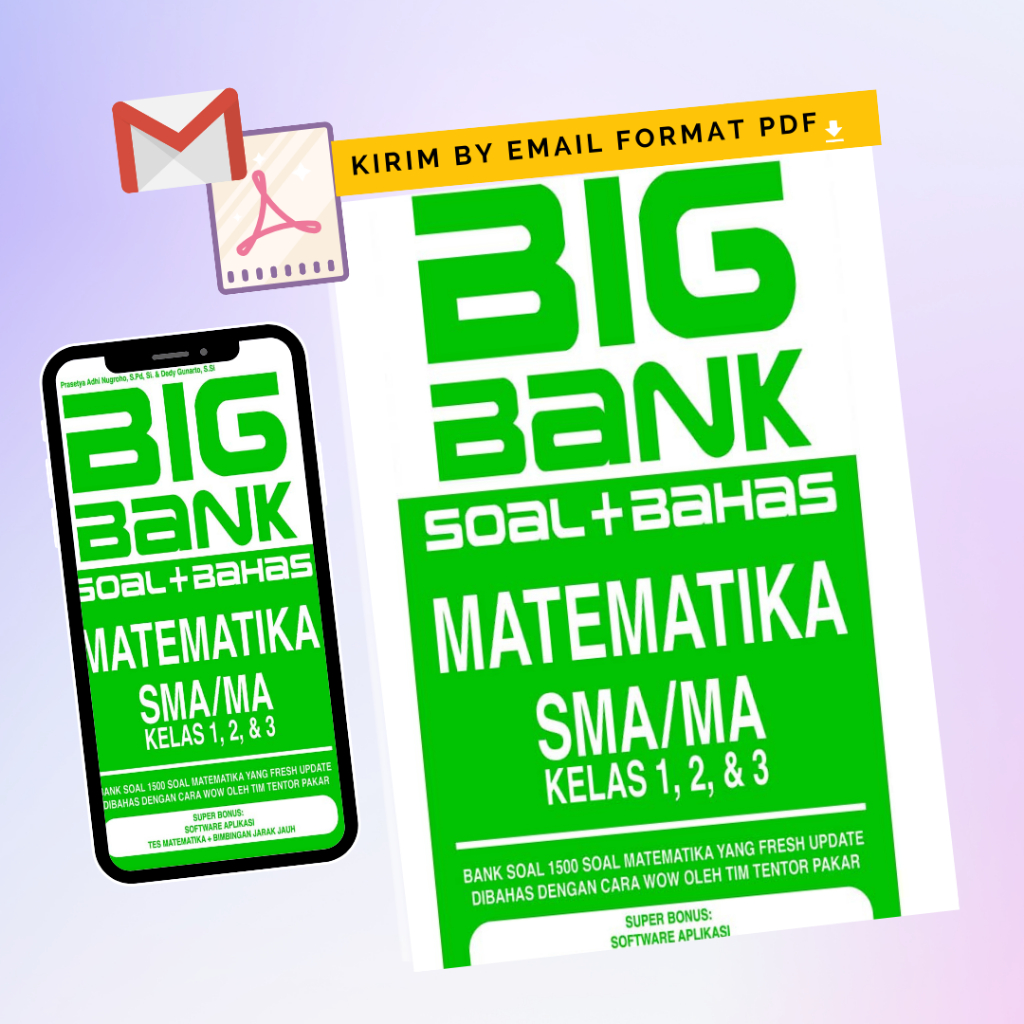Big Bank Soal + Bahas Matematika SMA Kelas 1, 2, & 3