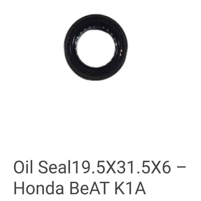 Oil Seal 19.5x31.5x6 91202-K0J-N01