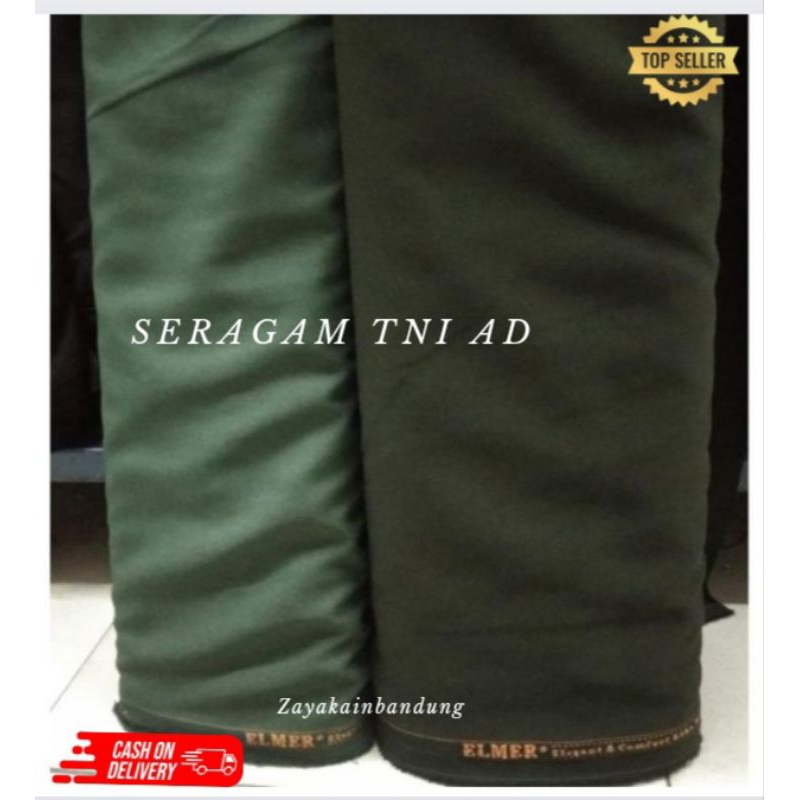 Kain seragam tni ad original premium