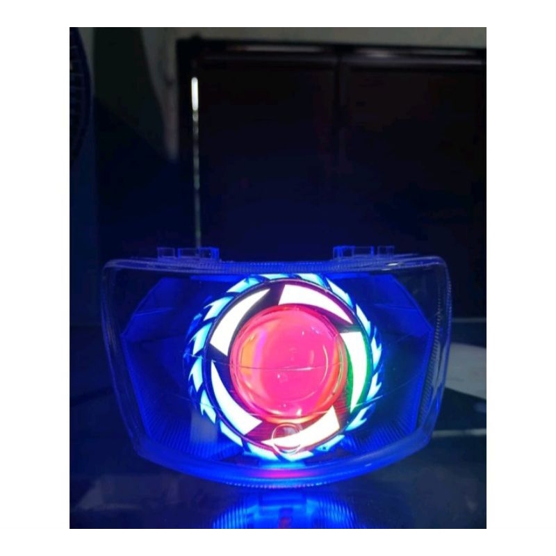 Headlamp Lampu Depan Vega R Lama Fizr F1ZR Force Plus Custom Proji