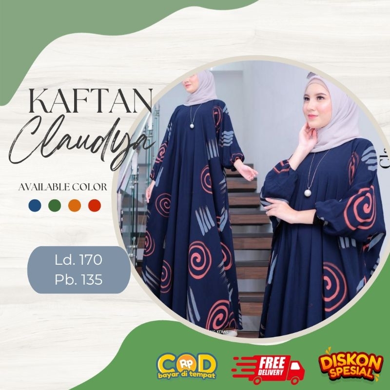 Kaftan Claudya Kaftan Rayon Super