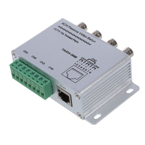 Video Balun 4 Channel - - UTP transceiver