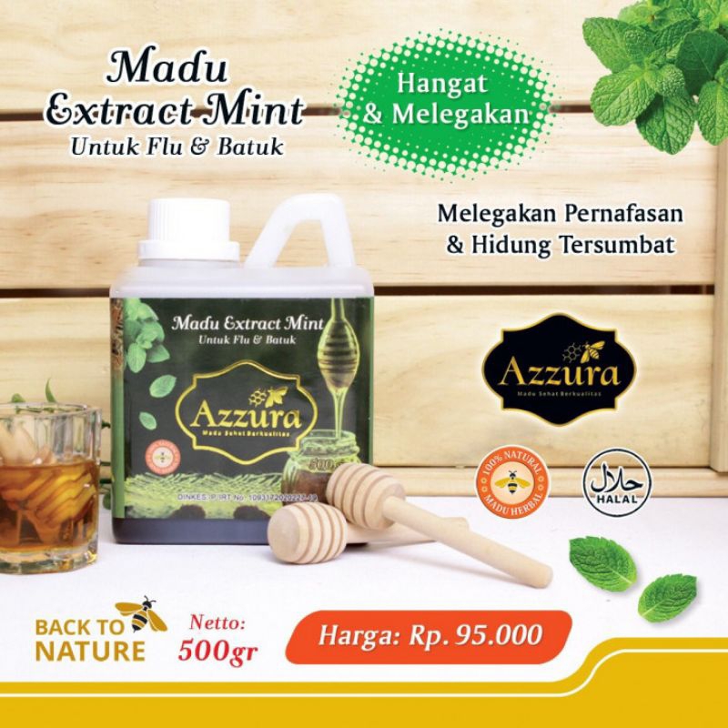 

Azzura Madu Extract mint 500 gr