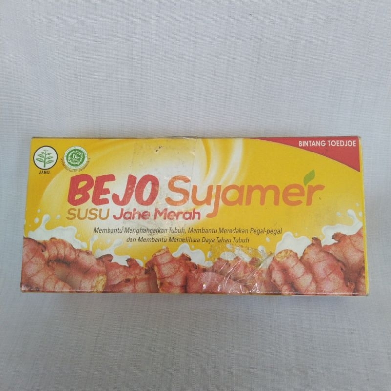 

BEJO SUSU JAHE MERAH SUJAMER 1box isi 5pcs(1pcs×10,5gr)