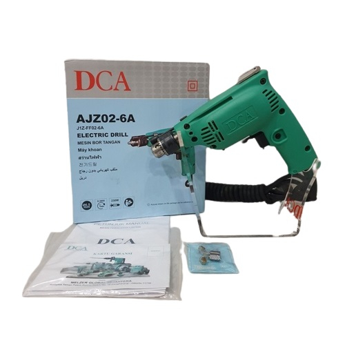DCA AJZ02-6A Mesin Bor Tangan 6mm DRILL DRIVER
