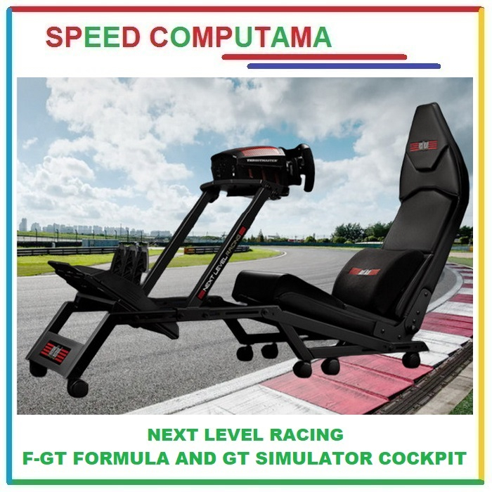 Next Level Racing F-GT Racing Cockpits Kursi Chair Simulator Sim Game Gaming Geming Gamers Gamer Bal