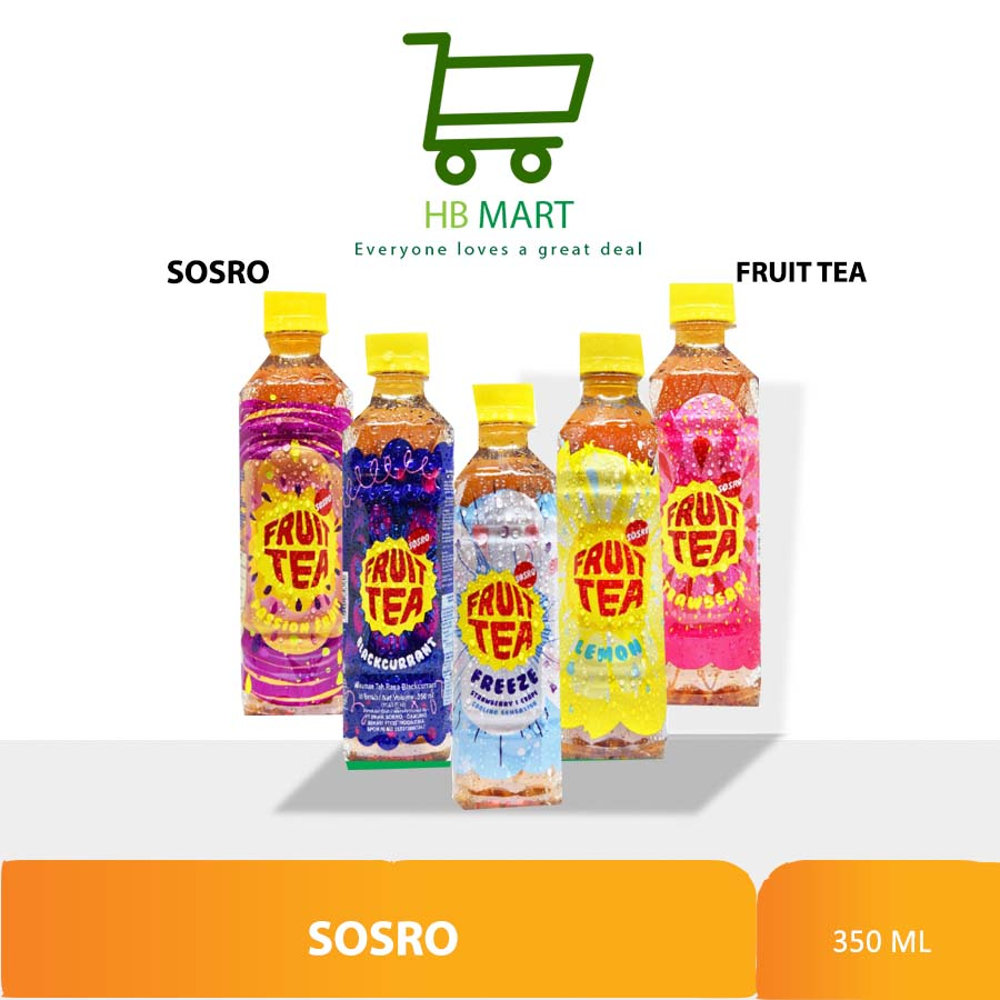[GROSIR] FRUIT TEA BOTOL 350 ML 1 DUS ISI 12 PCS MINUMAN TEH BUAH
