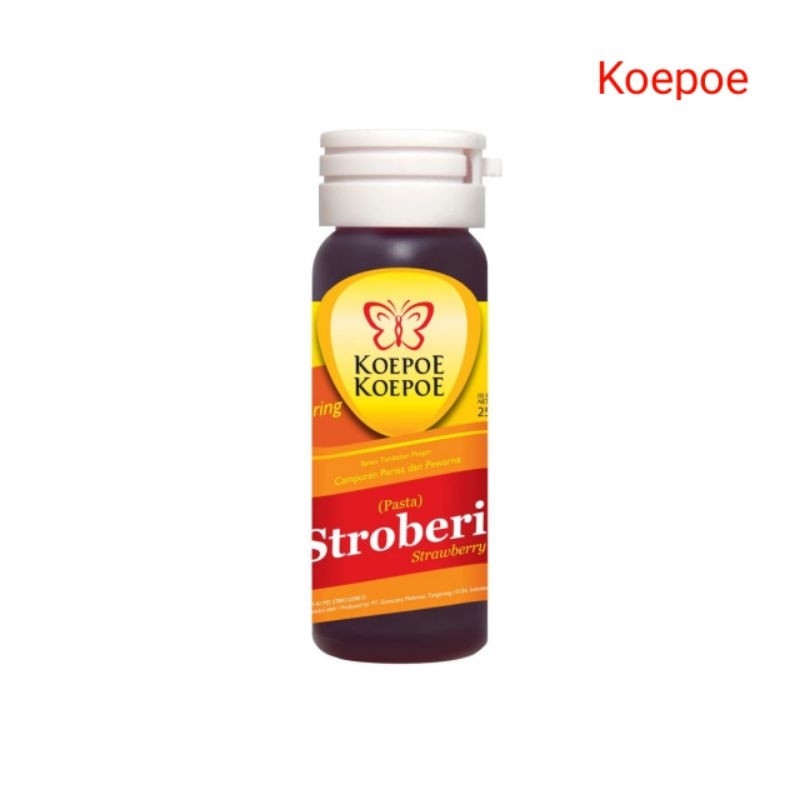 

Koepoe Pasta Stroberi