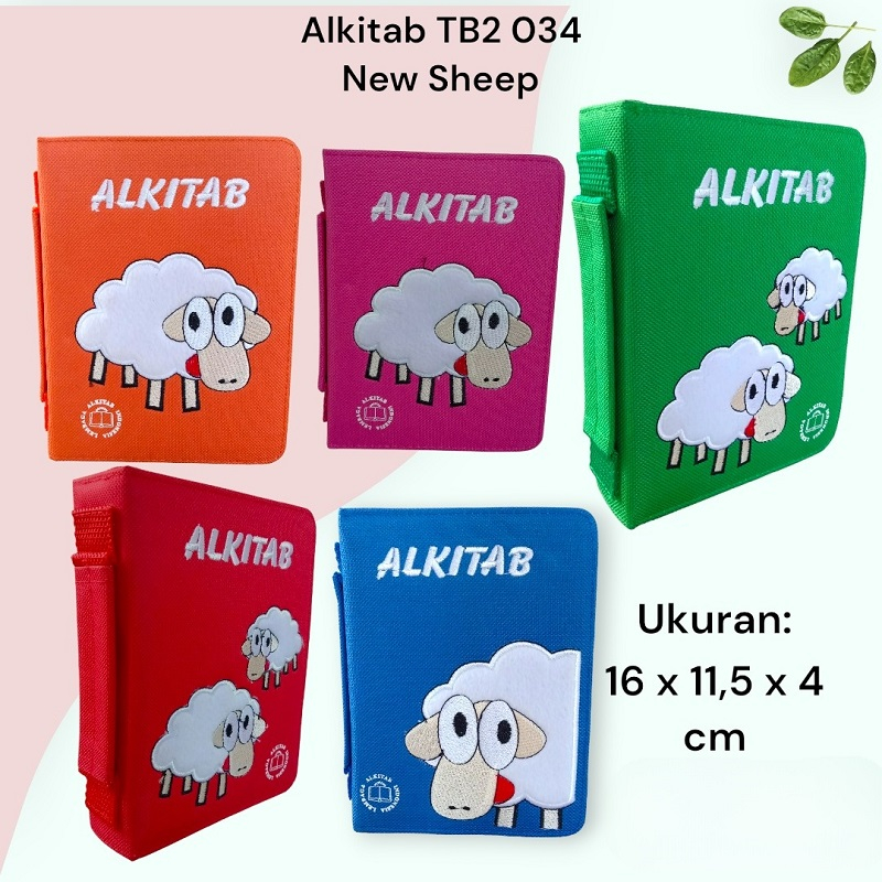 Alkitab Kristen Anak Kecil TB2 034 Sampul Resleting Domba Lucu Terjemahan Baru 2 LAI