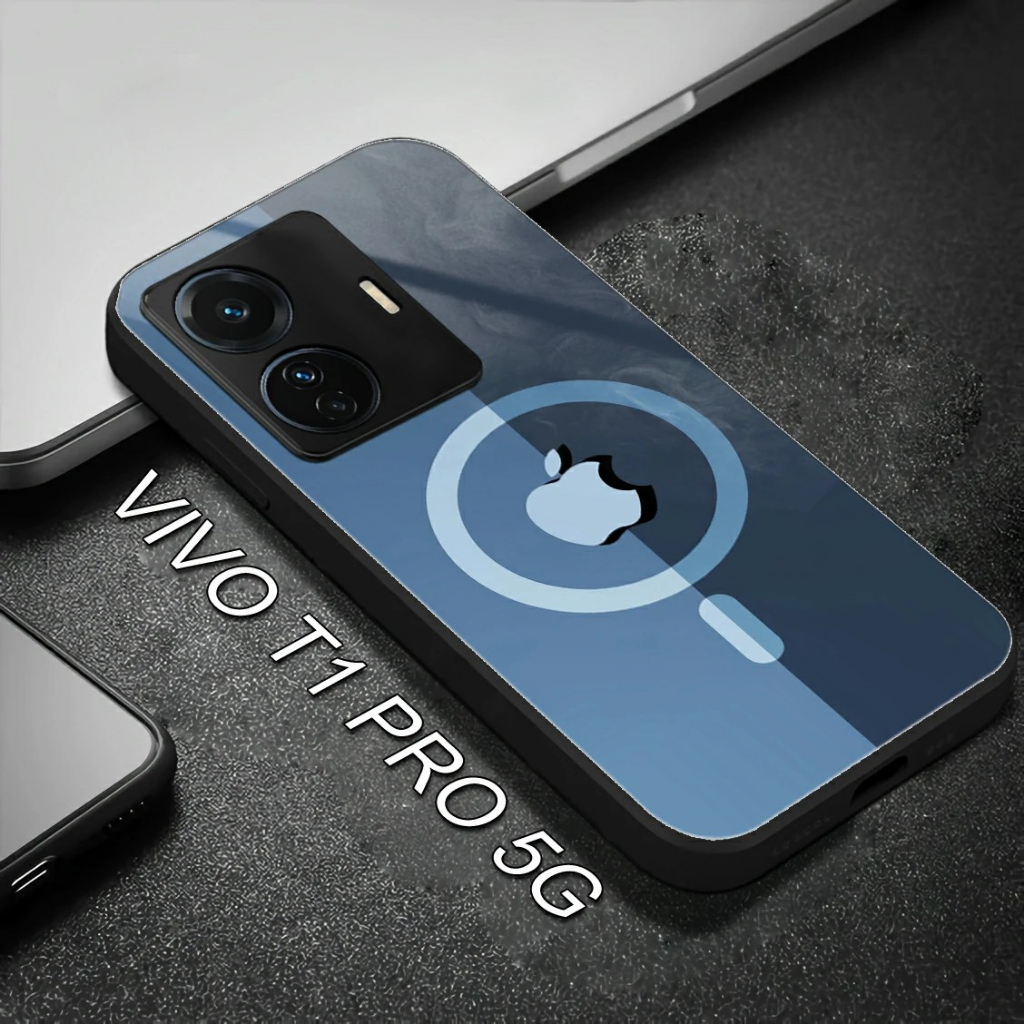 SoftCase Glass Kaca  VIVO T1 PRO 5G SoftCase Glass Casing HP VIVO T1 PRO 5G (H1301)