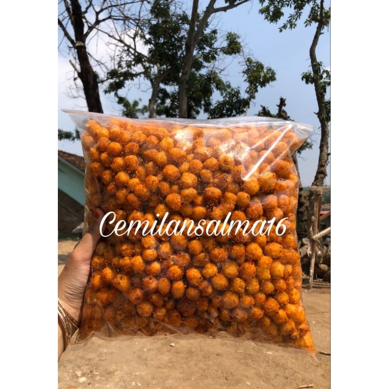 

Cimol mini kering Crispy pedas Daun jeruk 1kg
