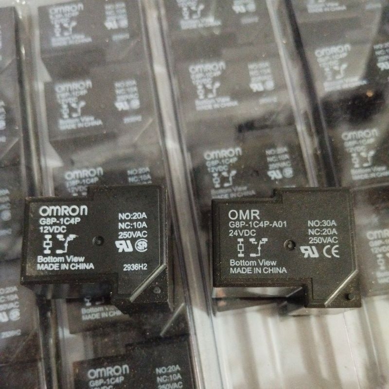 RELAY 12V 10A - 24V 10A OMRON