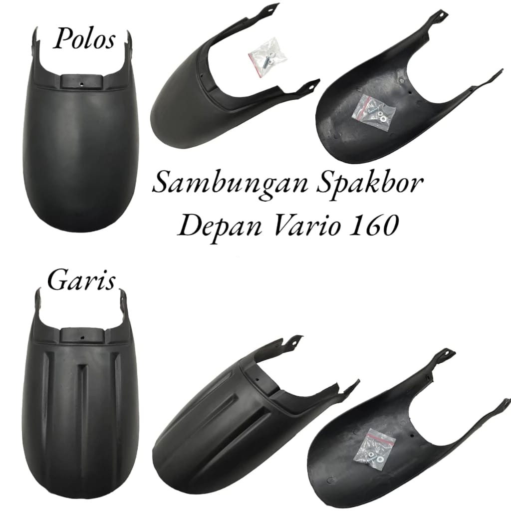 SAMBUNGAN SPAKBOR DEPAN VARIO 160 MUDFLAP SPAKBOR DEPAN SAMBUNGAN VARIO 160 WJY555