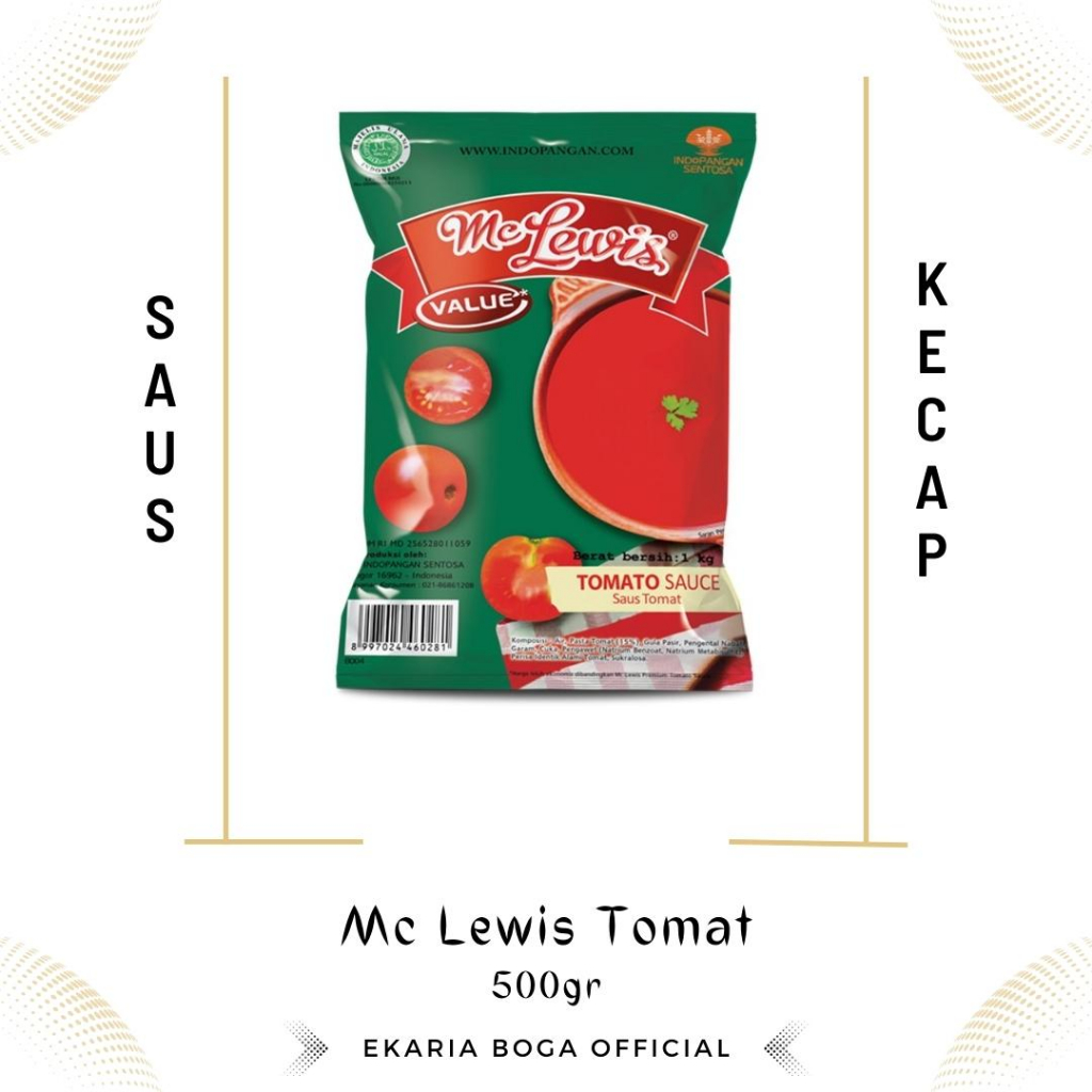 

MC LEWIS | SAUS | SAOS TOMAT | MC LEWIS TOMAT