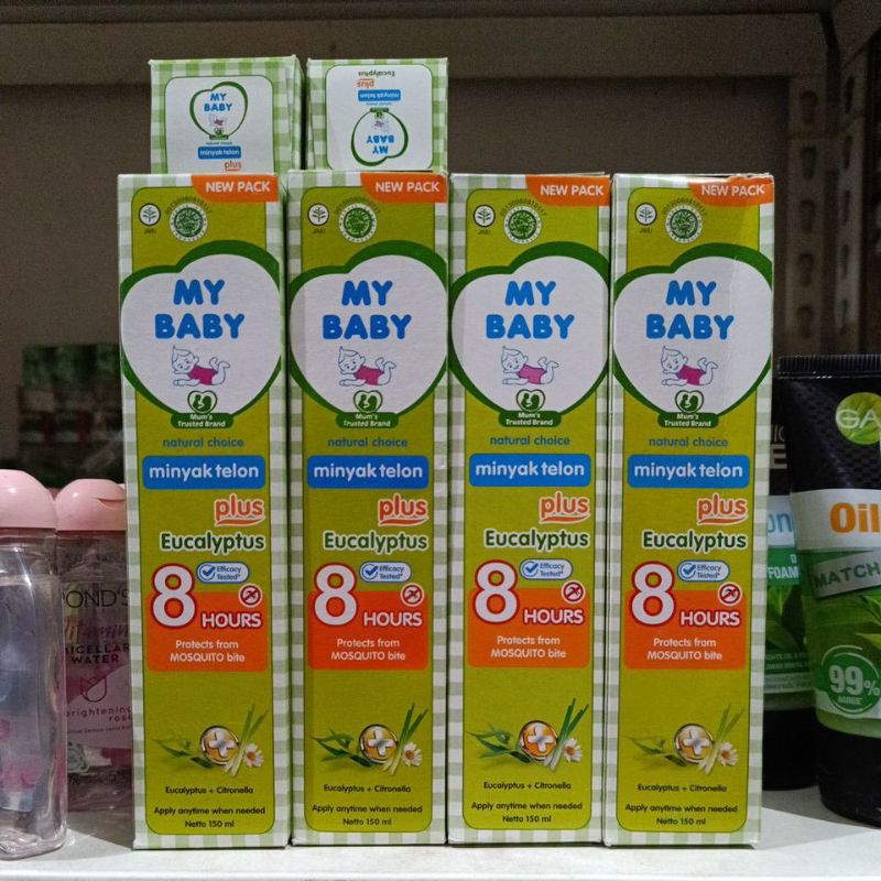 My baby minyak telon plus 60ml/my baby/Minyak telon my baby 60ml
