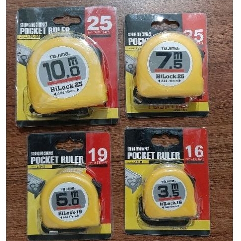 meteran tajima 10m/meteran tajima 7.5m/meteran tajima 5m/meteran tajima 3.5m/alat pengukur/measuring