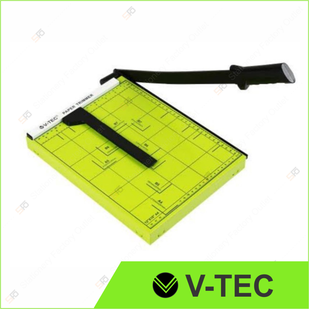 

Paper Trimmer V-Tec A5 - Metal Paper Cutter - Alat Pemotong Kertas - SFO Semarang Official