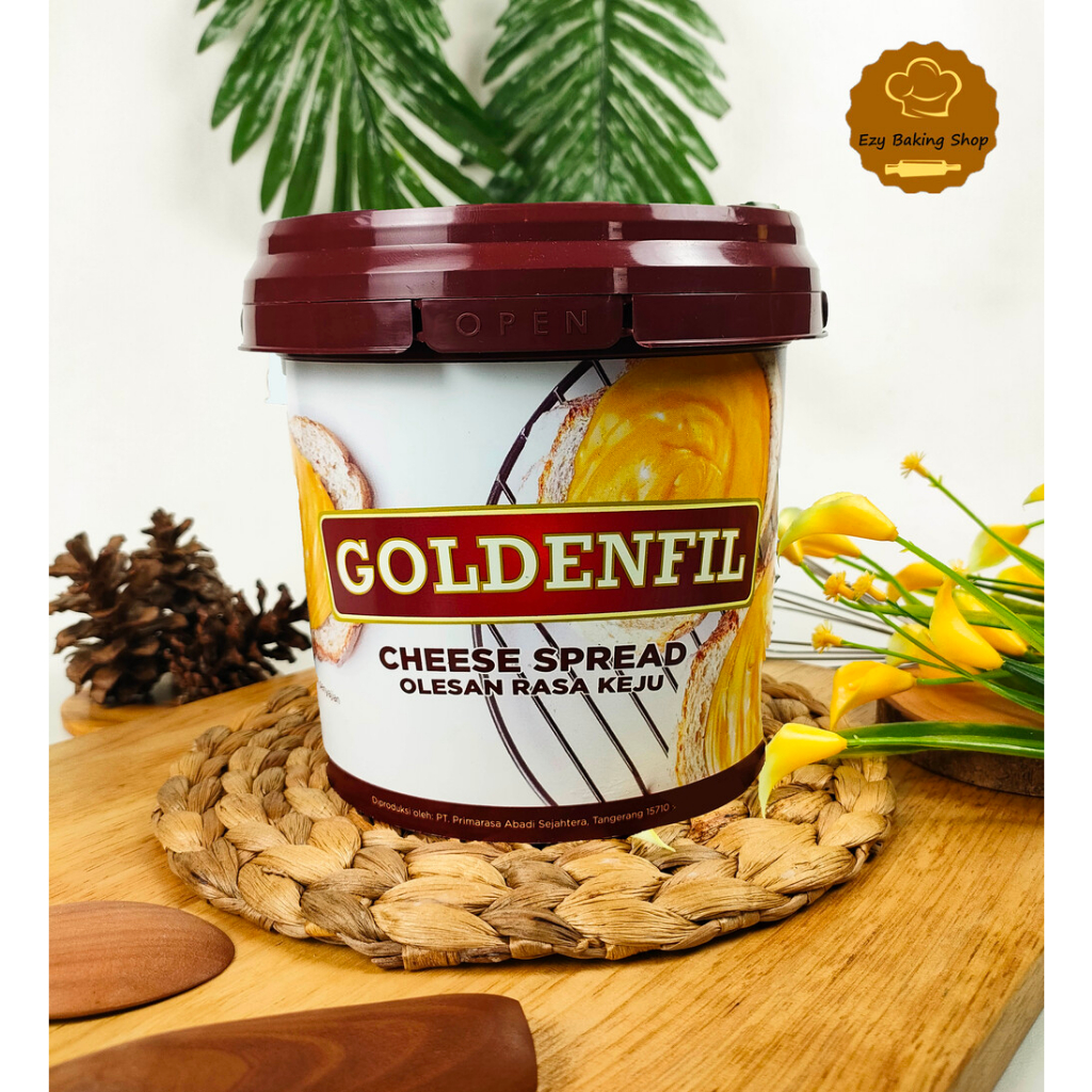 

GOLDENFIL CHEESE SPREAD 1KG / SELAI ROTI