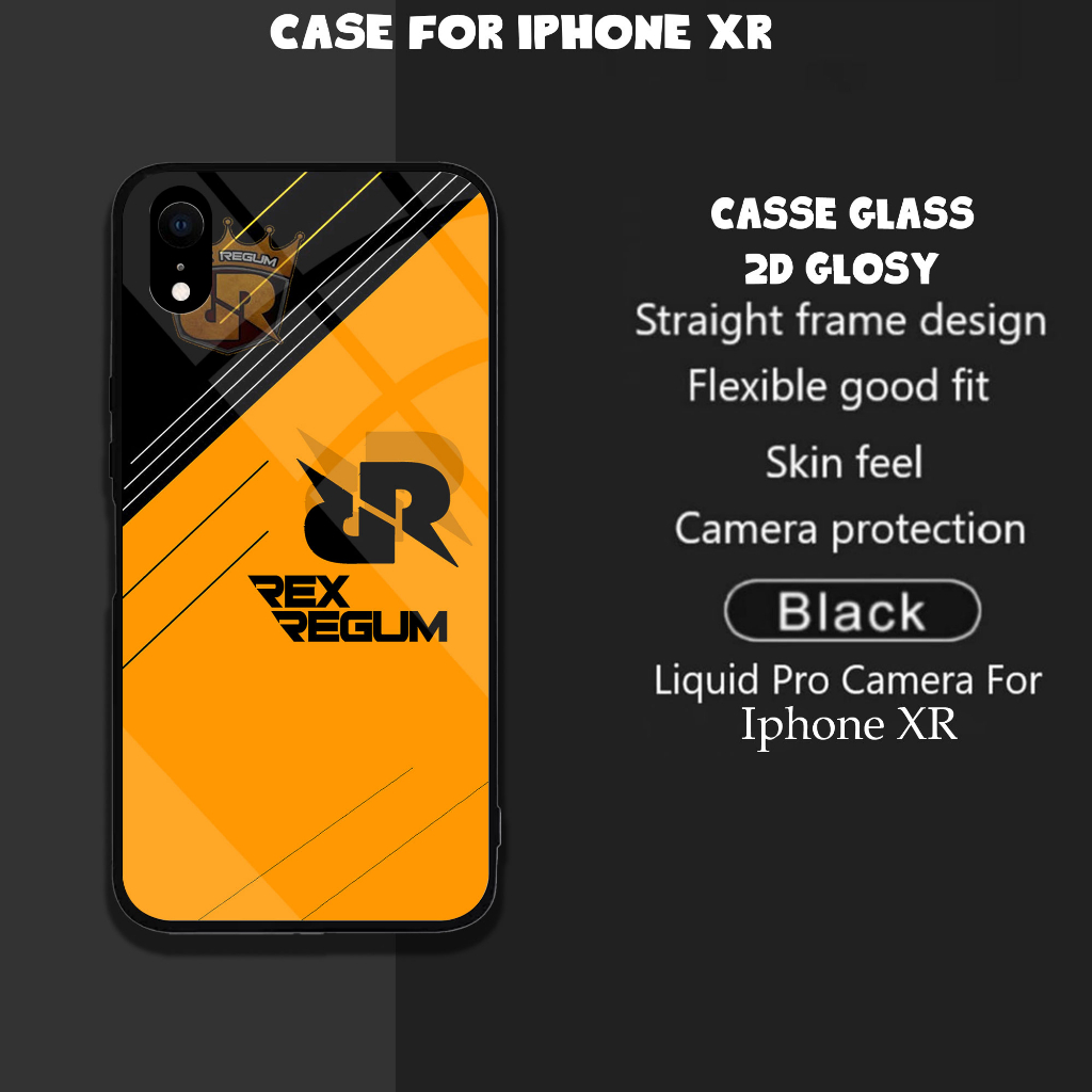Case Iphone XR Terbaru Motif [RRQ] Terlaris Casing Iphone XR Softcase Iphone XR Softcase Glosy Kesin