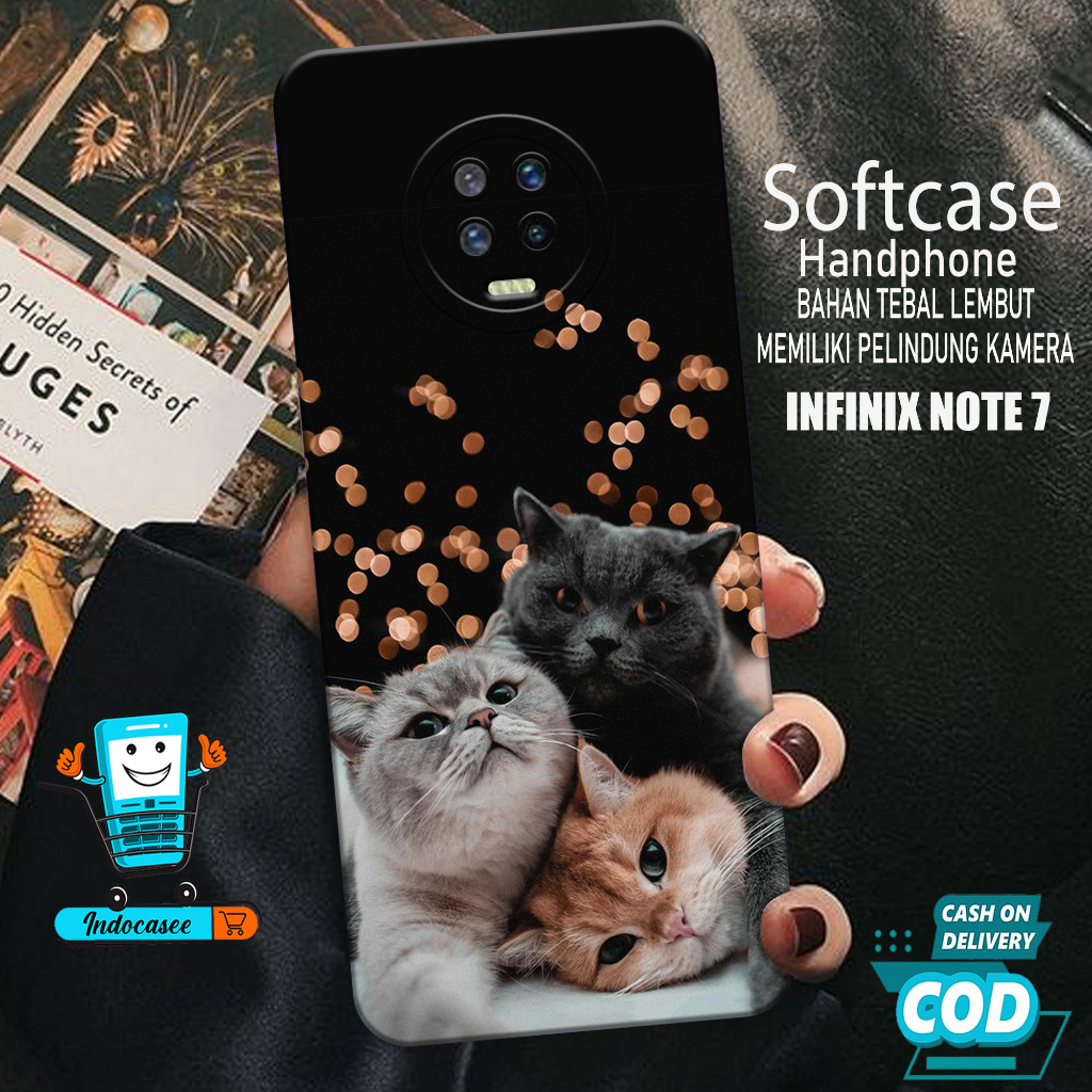Case Hp INFINIX NOTE 7 - Softcase INFINIX NOTE 7 Terbaru - Casing INFINIX NOTE 7 - Kesing INFINIX NO