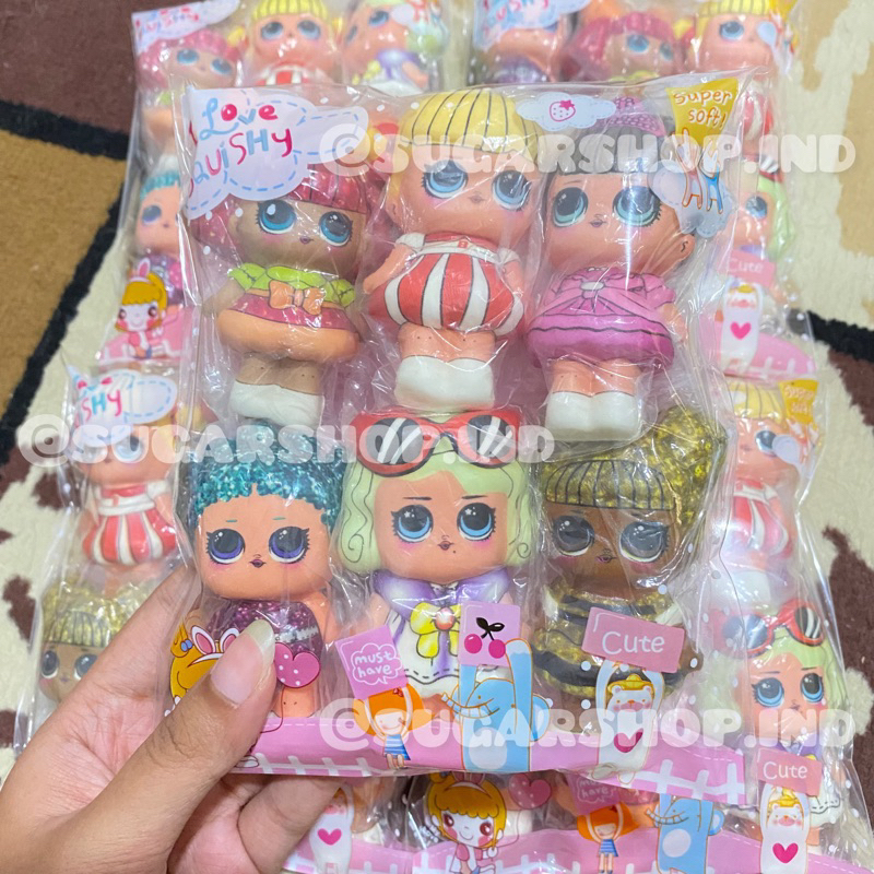 PAKET SQUISHY LOL MURAH