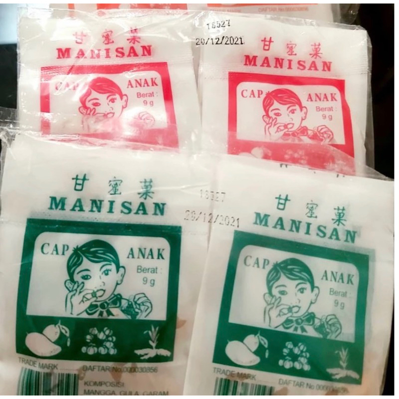 

Manisan Mangga Cap Anak Isi 16 Pcs