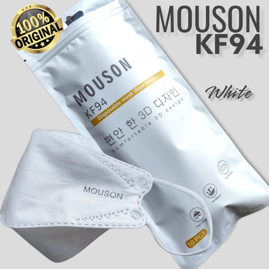 Masker kf94 mouson original masker korea Evo isi 10pcs