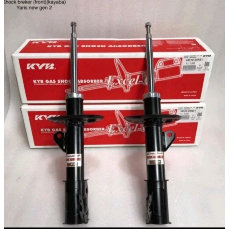 shock breaker Yaris depan merek kayaba Excel-g
