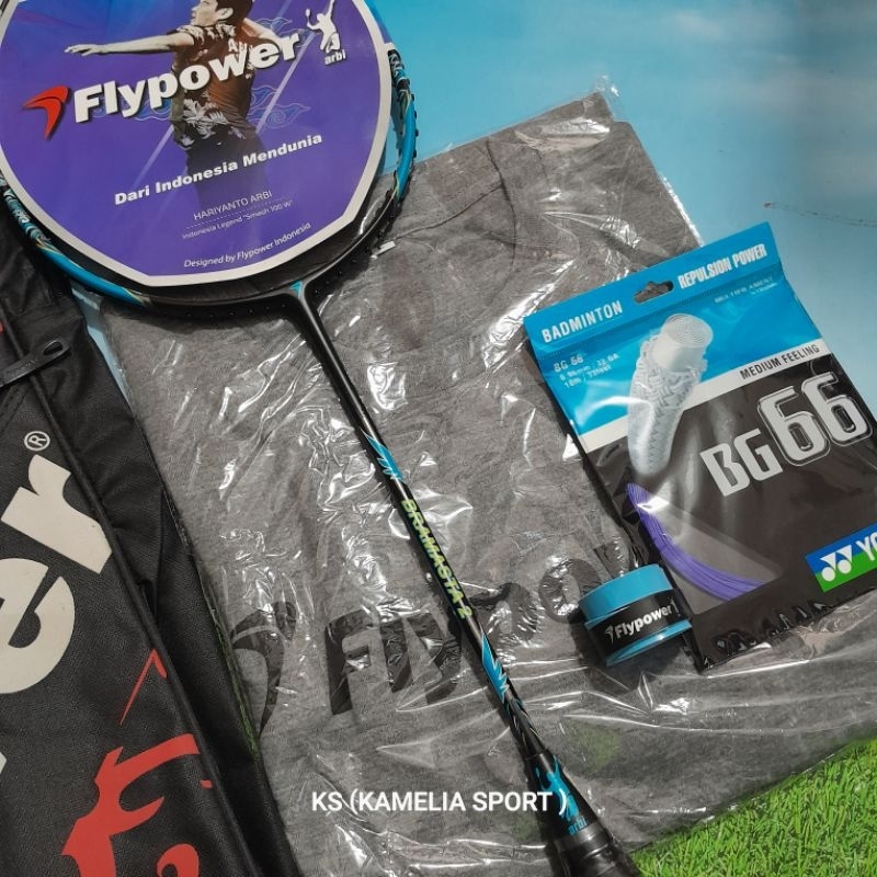 Raket Badminton  flypower bramasta 2 original