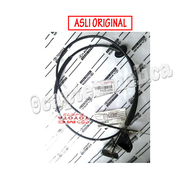ORI Kabel Tali Kawat Tarikan Kap Tutup Mesin All new Avanza Xenia 2011 2012 2013 2014 2015 Veloz Han