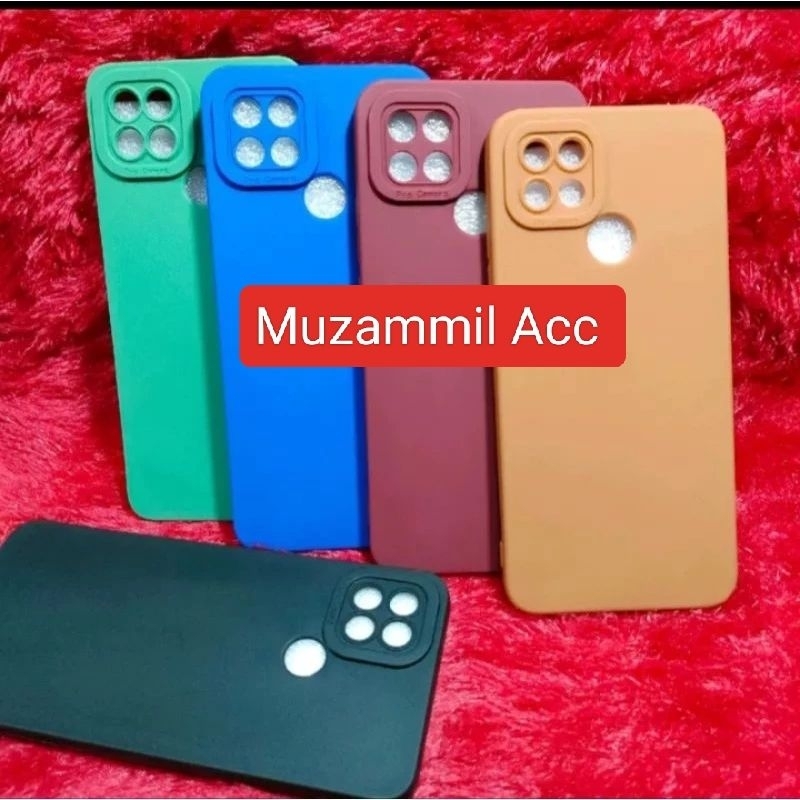 SoftCase ProCamera Casing Realme C12/ C15 2020 Case Slikon MaCaron + Pelindung Camera