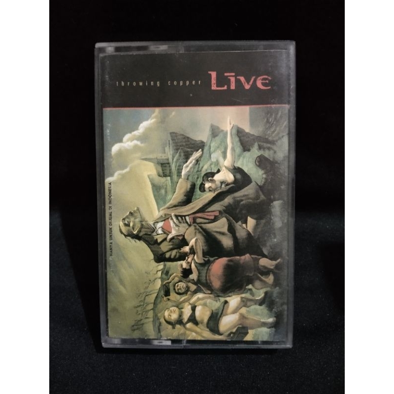 kaset Live album Throwing Copper