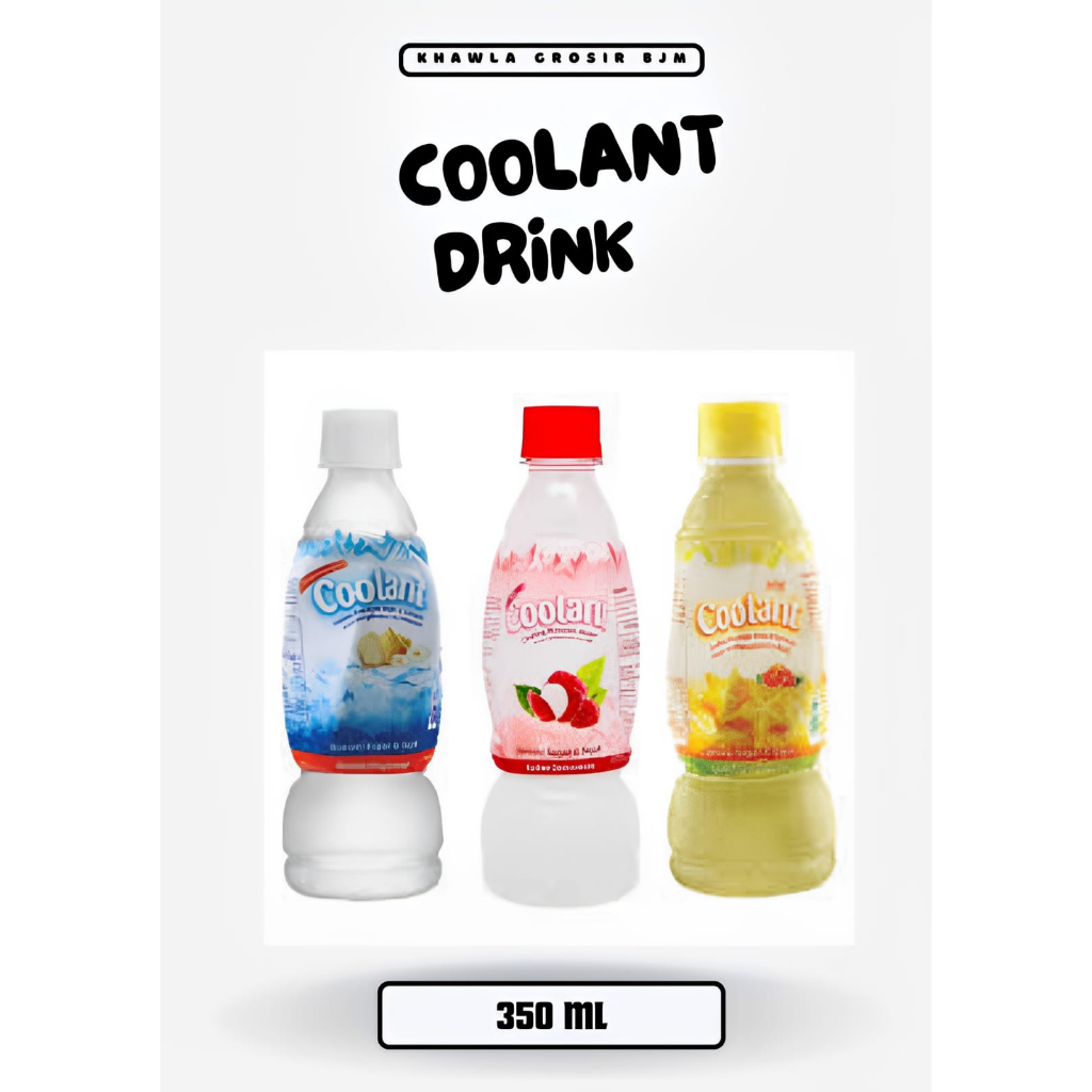 MINUMAN ISOTONIC COOLANT PENYEGAR DAHAGA 350 ML