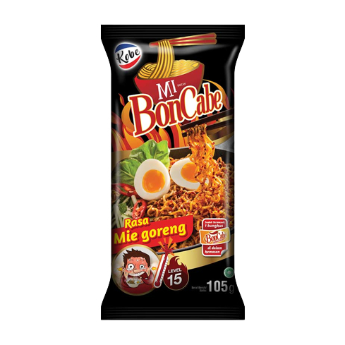 

Mie Boncabe Gorengb Pedas lv15 105gr