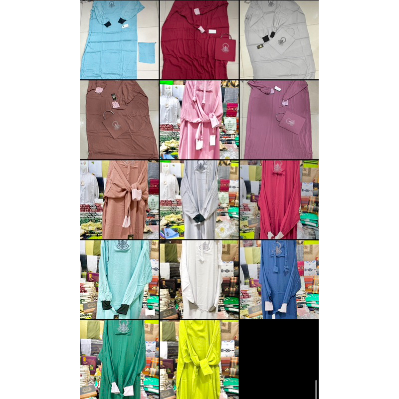 MUKENA TEROMPAH ASLI HADRAMAUT BAHAN PREMIUM / Mukena Terompah Terusan / Mukena Terompah Remaja