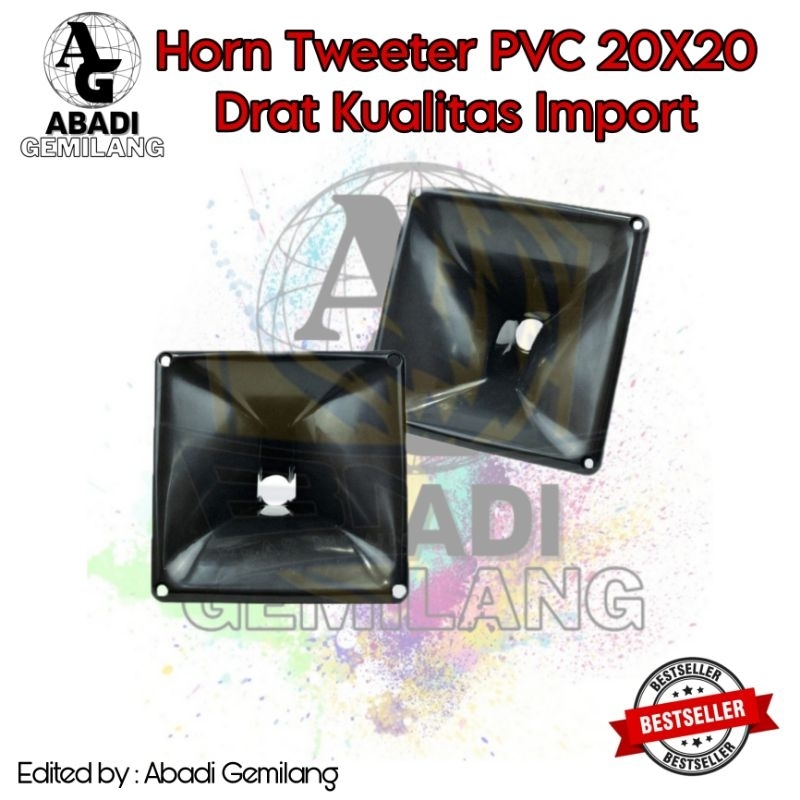 Horn Tweeter PVC 20x20 Drat Kualitas Import JH5211/Horn PVC 20x20 Drat/Horn 20x20