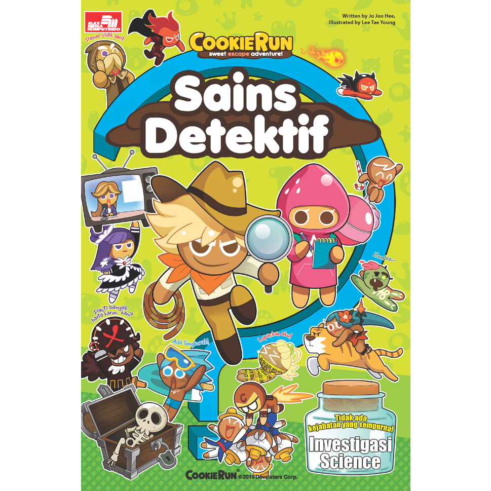 Gramedia - Cookie Run Sweet Escape Adventure - Sains Detektif