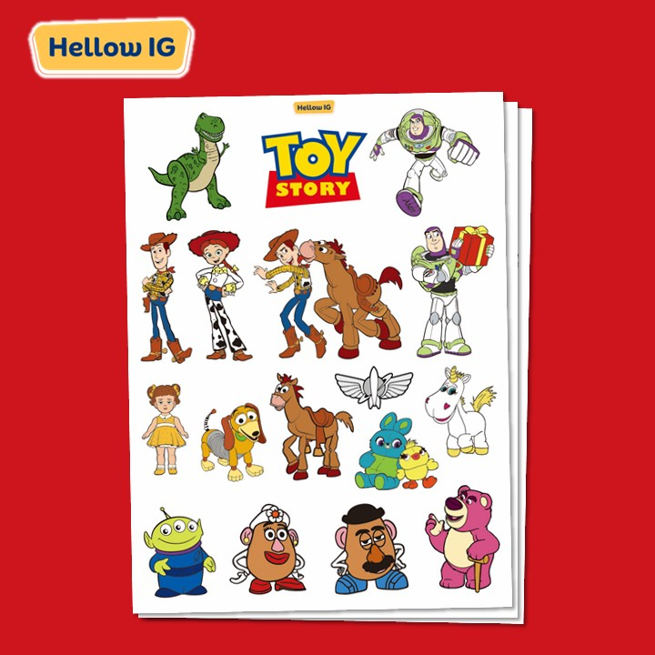 

STICKER STIKER TOY STORY | TOYS STORY | STIKER BOTOL LUCU HP HELM AESTHETIC KOPER PREMIUM WATERPROOF