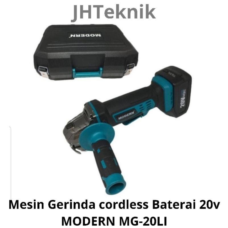JHTeknik Mesin Gerinda Cordless Baterai MODERN MG-20LI