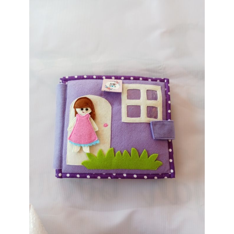 

Busy Book Buku sibuk Buku Aktifitas Anak tema baby doll