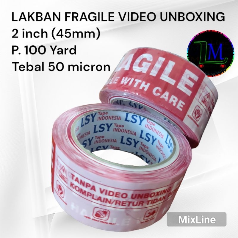 

Lakban Fragile Video Unboxing || Selotip 2 inch (45mm) x 100yard