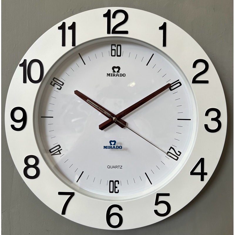 jam dinding besar original mirado 8540