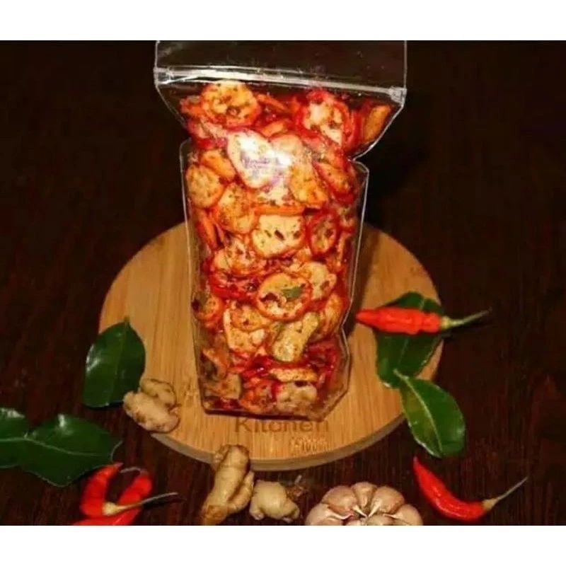 

Seblak Kering pedas daun jeruk 50 gram