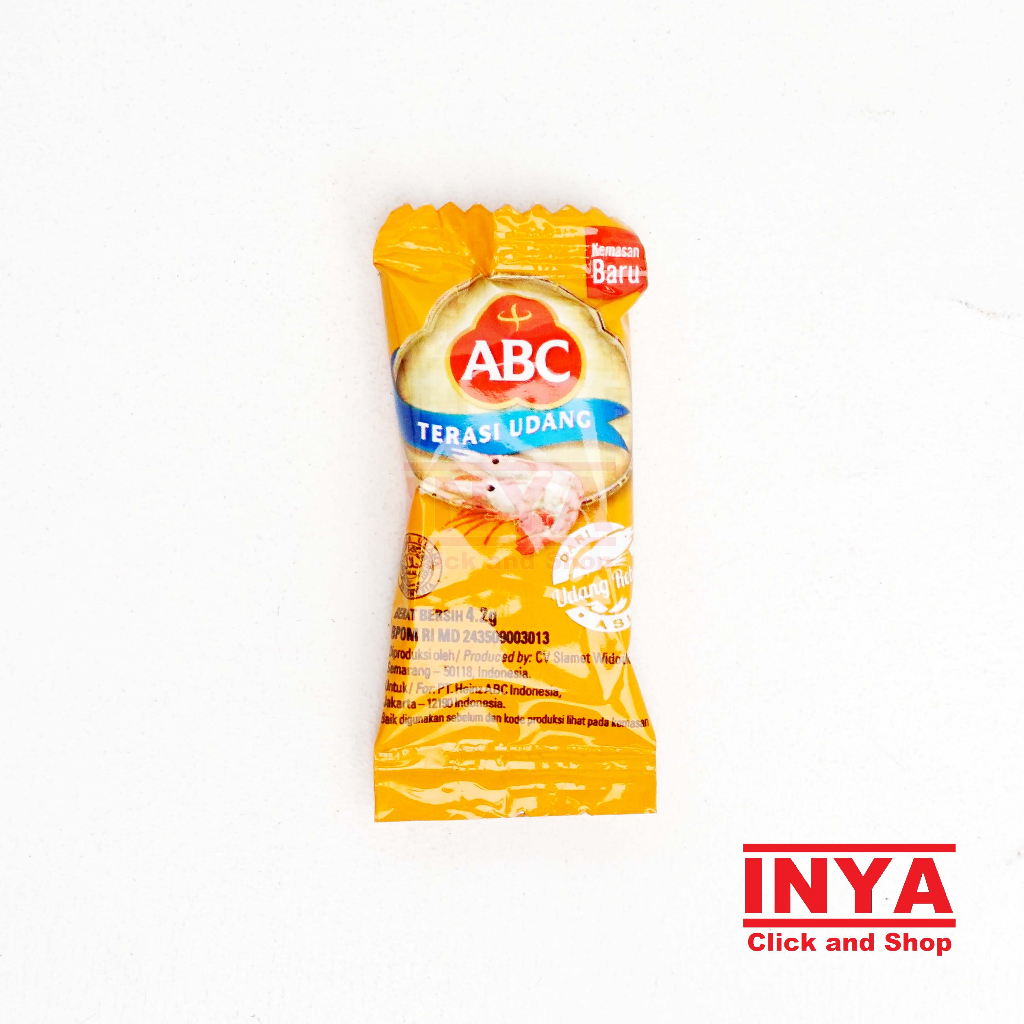 

ABC Terasi Udang Kemasan Sachet 4,2gr - Shrimp Paste