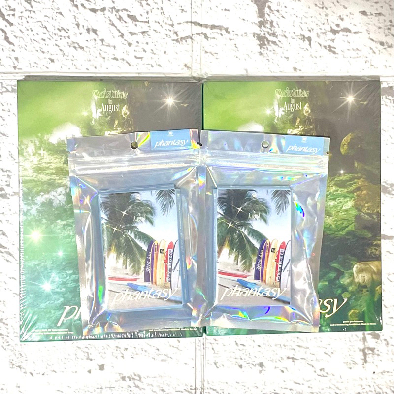 THE BOYZ 2nd Album PHANTASY (Christmas in August) Sealed Fullset Photobook Present Platform Glitter 