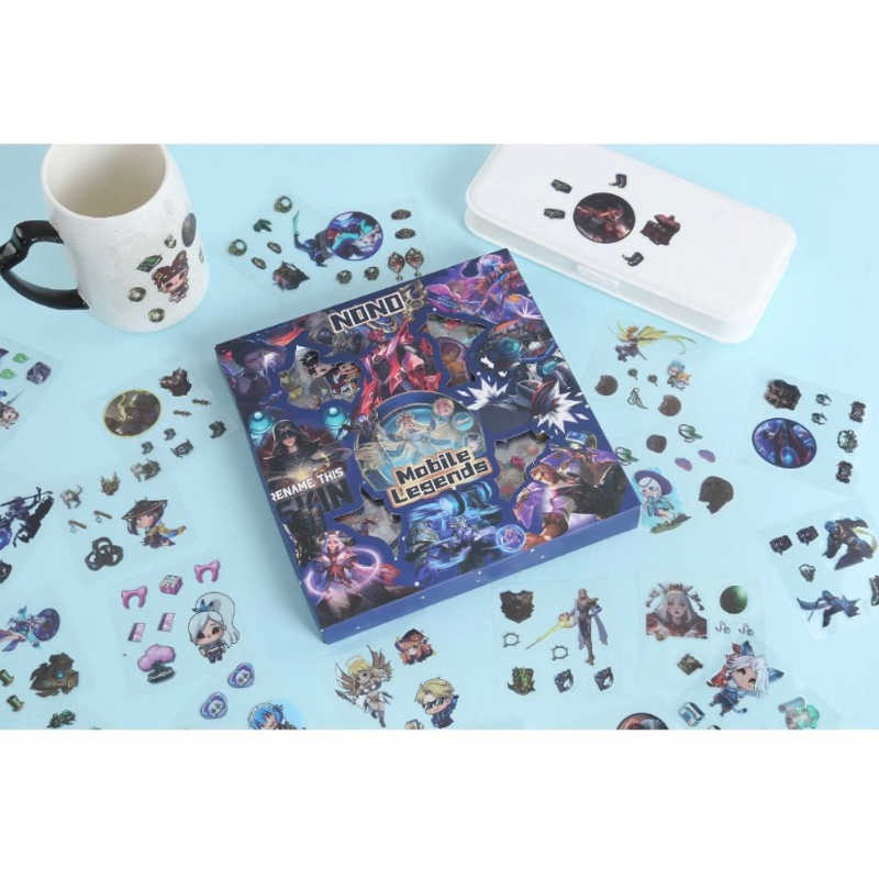 

STIKER MOBILE LAGEND ISI 100 PCS