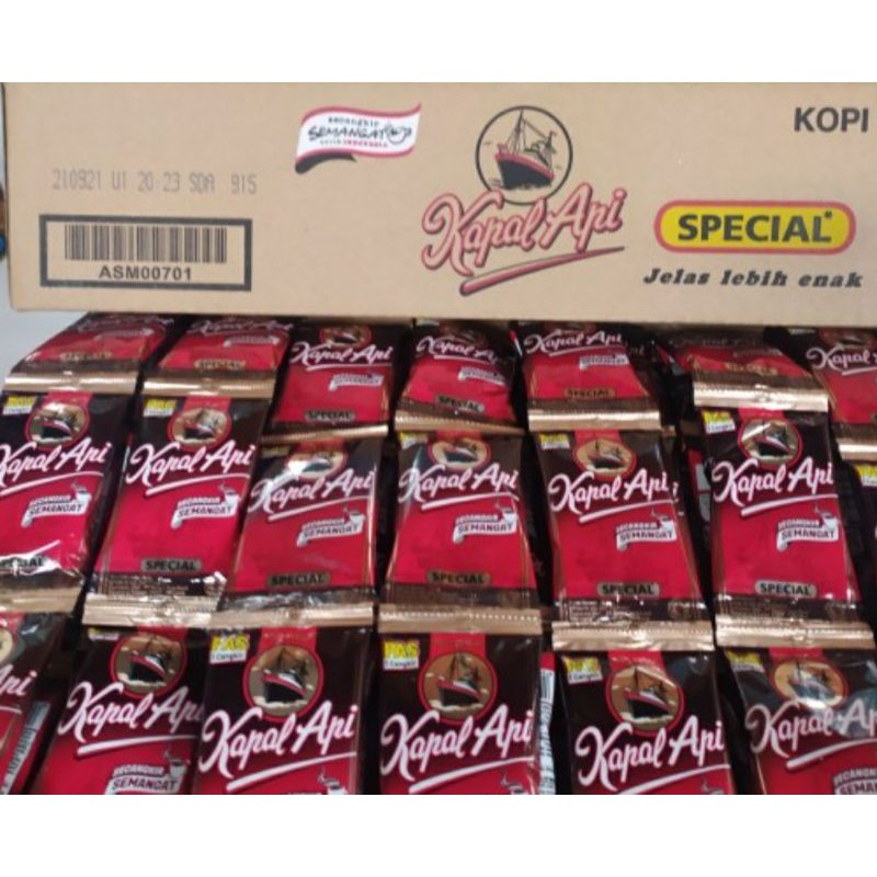 

Kopi Kapal Api 6gr isi 20 sachet